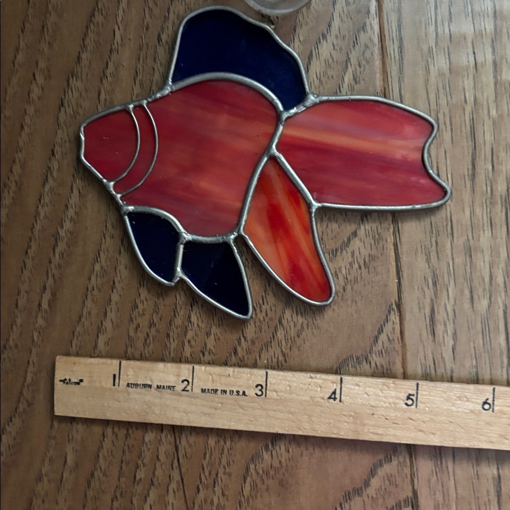 Stained Glass Fish Suncatcher